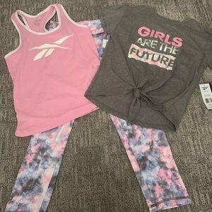 Girls Reebok 3 Piece Set